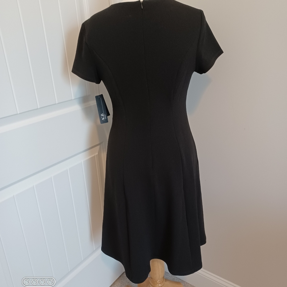 NWT AGB DRESS SZ 8 BLACK - Picture 7 of 9